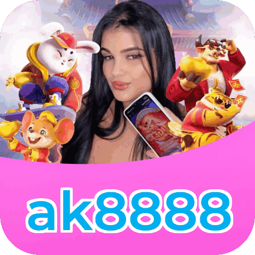 Plataforma ak8888 mostrando interface moderna, jogos certificados e recursos de segurança licenciados